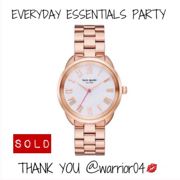kate spade Accessories - KATE SPADE • Crosstown Watch